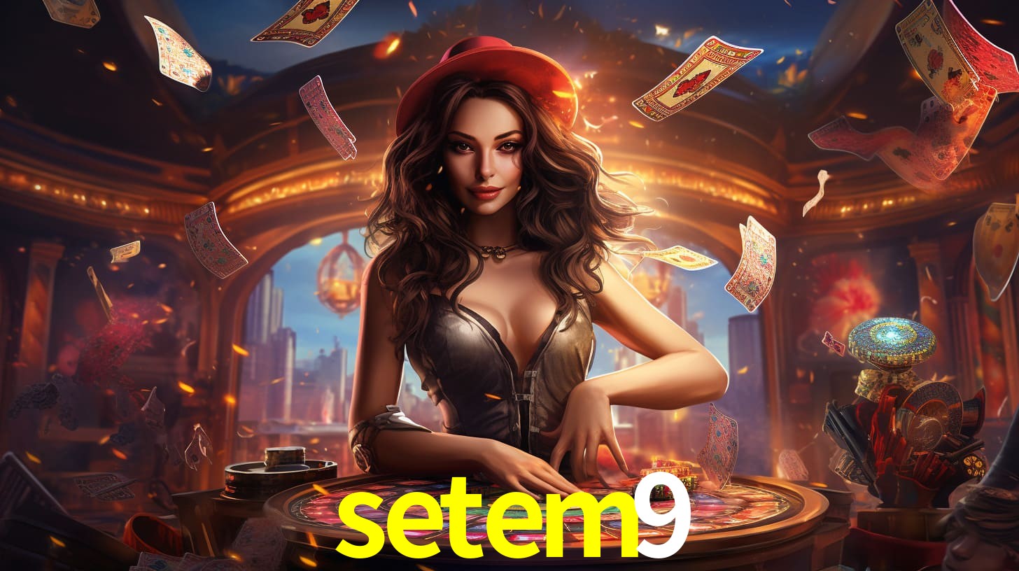  O setem9 tem uma ampla variedade de atividades e é fácil de registrar e fazer login.